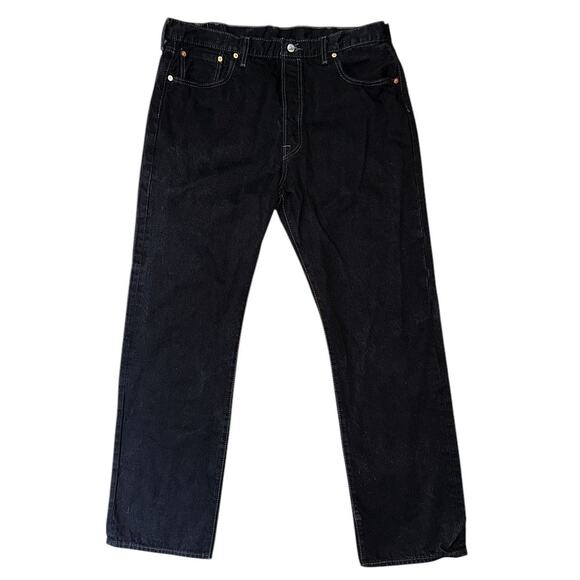 Levi's 501 Original Fit Button Fly Straight Leg Jeans Men's 40X34 - Picture 2 of 9